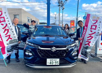 新型フロンクスついにアリーナ盛岡西に！！